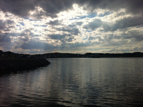 Sunbeams over town. I wish I could have taken more pictures of the buildings; I do love a place where the houses don't all look the same!